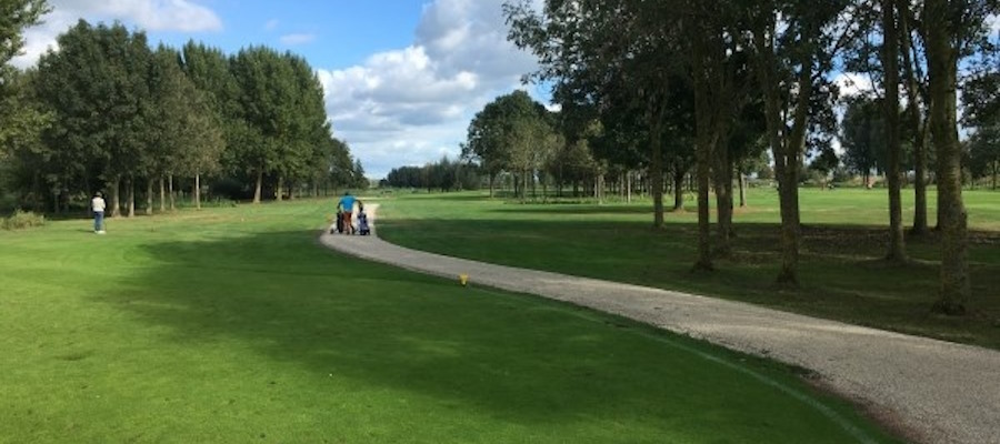 Mooie natuurlijke uitstraling Nobre Cál Halfverharding bij golfbanen