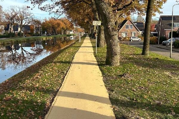 Wandelpad Nobre Cál geel Noordscheschut