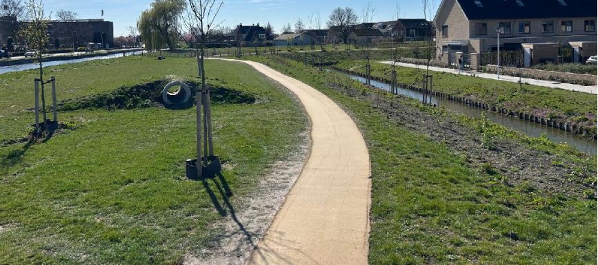 Wandelpad aangelegd met Nobre Cál